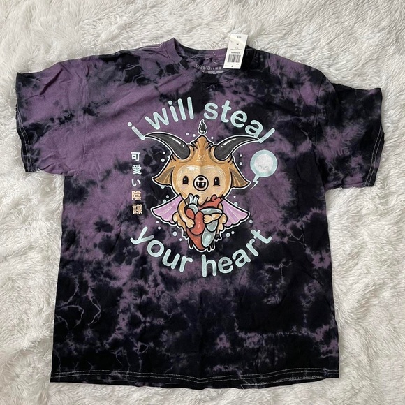 NWT Hot topic I will steal your heart tee - Picture 1 of 4